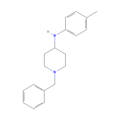 1-benzyl-N-(4-methylphenyl)piperidin-4-amine (CAS: 94436-70-1) - Related Chemical Product