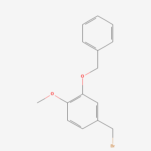 4-(bromomethyl)-1-methoxy-2-phenylmethoxybenzene (CAS: 55667-12-4) - Related Chemical Product