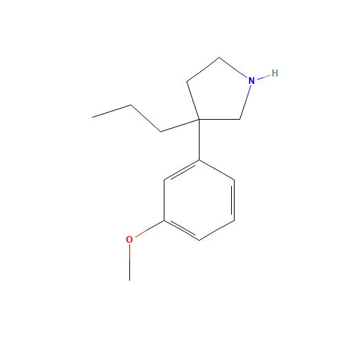 3-(3-methoxyphenyl)-3-propylpyrrolidine (CAS: 49801-75-4) - Related Chemical Product