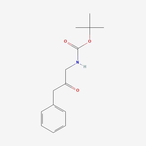tert-butyl N-(2-oxo-3-phenylpropyl)carbamate (CAS: 162536-89-2) - Related Chemical Product