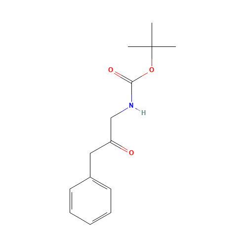 tert-butyl N-(2-oxo-3-phenylpropyl)carbamate (CAS: 162536-89-2) - Related Chemical Product