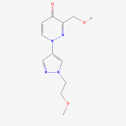 3-(hydroxymethyl)-1-[1-(2-methoxyethyl)pyrazol-4-yl]pyridazin-4-one (CAS: 1314397-86-8) - Related Chemical Product