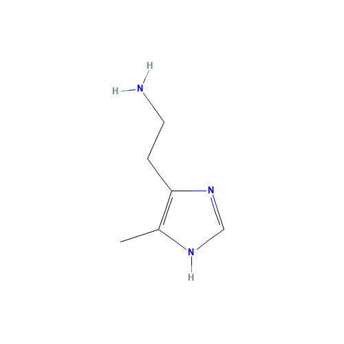 2-(5-methyl-1H-imidazol-4-yl)ethanamine (CAS: 36507-31-0) - Related Chemical Product