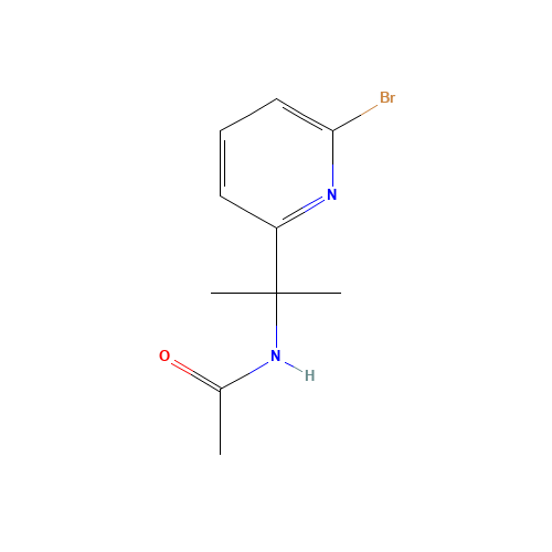 N-[2-(6-bromopyridin-2-yl)propan-2-yl]acetamide (CAS: 776297-29-1) - Related Chemical Product