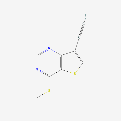 7-ethynyl-4-methylsulfanylthieno[3,2-d]pyrimidine (CAS: 1318132-87-4) - Related Chemical Product