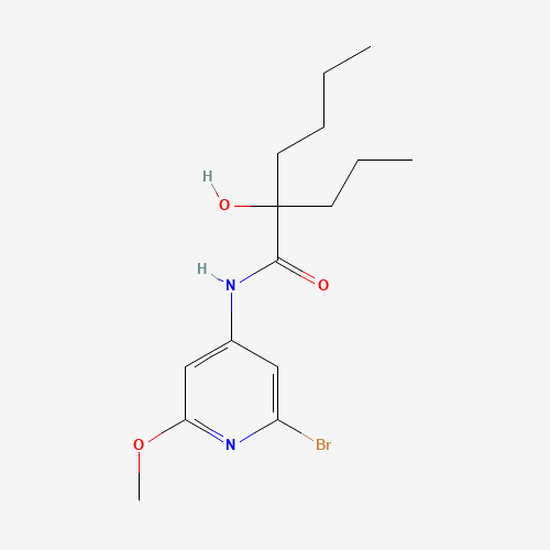 N-(2-bromo-6-methoxypyridin-4-yl)-2-hydroxy-2-propylhexanamide (CAS: 1433905-20-4) - Related Chemical Product