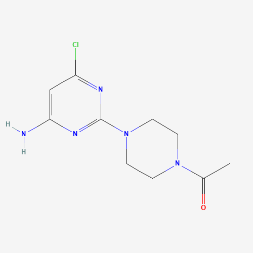 1-[4-(4-amino-6-chloropyrimidin-2-yl)piperazin-1-yl]ethanone (CAS: 111009-94-0) - Related Chemical Product