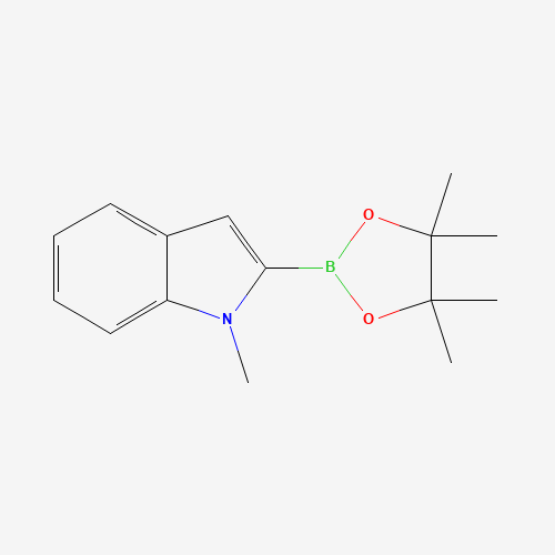 1-methyl-2-(4,4,5,5-tetramethyl-1,3,2-dioxaborolan-2-yl)indole (CAS: 596819-10-2) - Related Chemical Product
