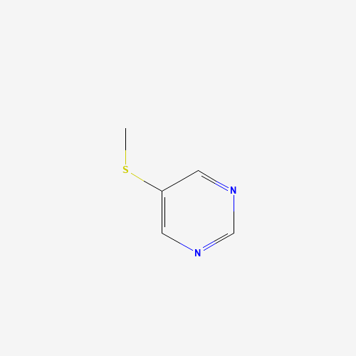 5-methylsulfanylpyrimidine (CAS: 14257-02-4) - Chemical Structure and Molecular Formula 
