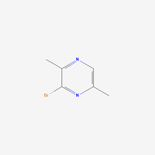 3-bromo-2,5-dimethylpyrazine (CAS: 1035452-43-7) - Chemical Structure and Molecular Formula 