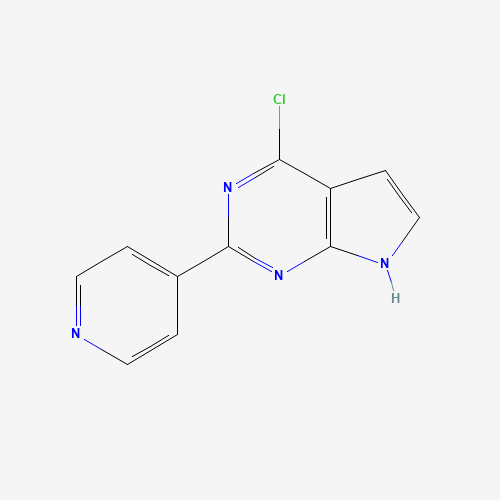 4-chloro-2-pyridin-4-yl-7H-pyrrolo[2,3-d]pyrimidine (CAS: 500736-06-1) - Related Chemical Product