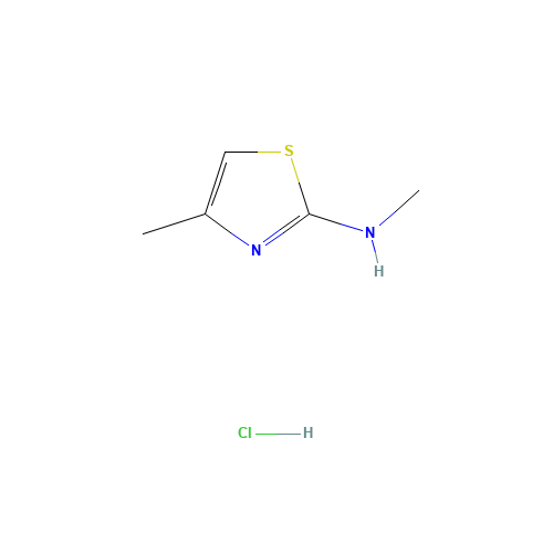 N,4-dimethyl-1,3-thiazol-2-amine;hydrochloride (CAS: 6142-17-2) - Related Chemical Product