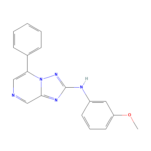 N-(3-methoxyphenyl)-5-phenyl-[1,2,4]triazolo[1,5-a]pyrazin-2-amine (CAS: 1454654-21-7) - Related Chemical Product