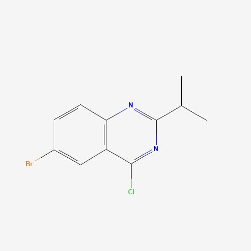 6-bromo-4-chloro-2-propan-2-ylquinazoline (CAS: 887592-11-2) - Related Chemical Product