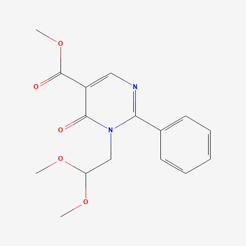 methyl 1-(2,2-dimethoxyethyl)-6-oxo-2-phenylpyrimidine-5-carboxylate (CAS: 308276-58-6) - Related Chemical Product