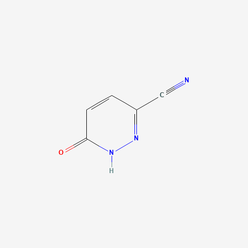 6-oxo-1H-pyridazine-3-carbonitrile (CAS: 468067-87-0) - Chemical Structure and Molecular Formula 