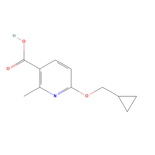 6-(cyclopropylmethoxy)-2-methylpyridine-3-carboxylic acid (CAS: 1431534-49-4) - Related Chemical Product
