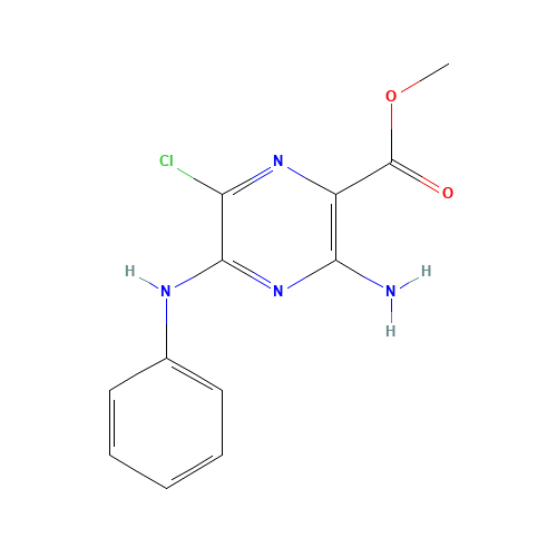methyl 3-amino-5-anilino-6-chloropyrazine-2-carboxylate (CAS: 1837-82-7) - Related Chemical Product