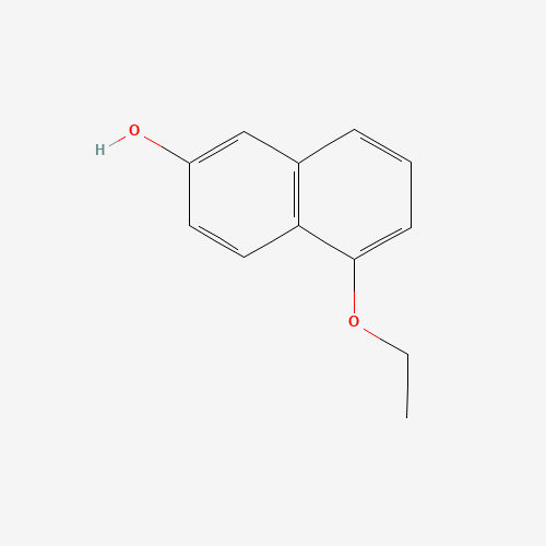 5-ethoxynaphthalen-2-ol (CAS: 637024-38-5) - Chemical Structure and Molecular Formula 