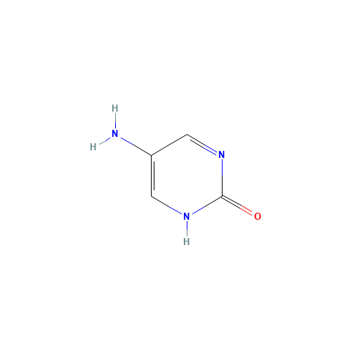 5-amino-1H-pyrimidin-2-one (CAS: 344241-09-4) - Chemical Structure and Molecular Formula 