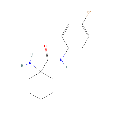 1-amino-N-(4-bromophenyl)cyclohexane-1-carboxamide (CAS: 1017035-47-0) - Related Chemical Product