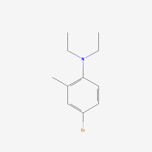 4-bromo-N,N-diethyl-2-methylaniline (CAS: 81090-38-2) - Related Chemical Product