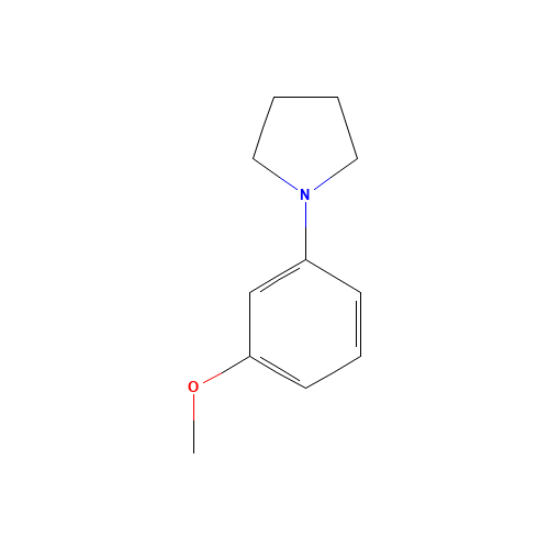 1-(3-methoxyphenyl)pyrrolidine (CAS: 32040-07-6) - Related Chemical Product