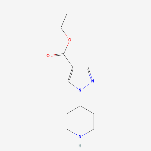 ethyl 1-piperidin-4-ylpyrazole-4-carboxylate (CAS: 782493-96-3) - Related Chemical Product