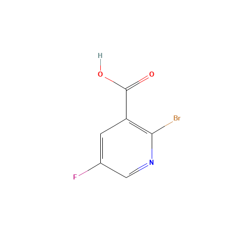 2-bromo-5-fluoropyridine-3-carboxylic acid (CAS: 38186-89-9) - Related Chemical Product