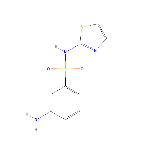 3-amino-N-(1,3-thiazol-2-yl)benzenesulfonamide (CAS: 146374-23-4) - Related Chemical Product
