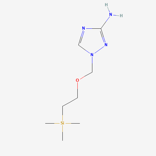 1-(2-trimethylsilylethoxymethyl)-1,2,4-triazol-3-amine (CAS: 921760-98-7) - Related Chemical Product