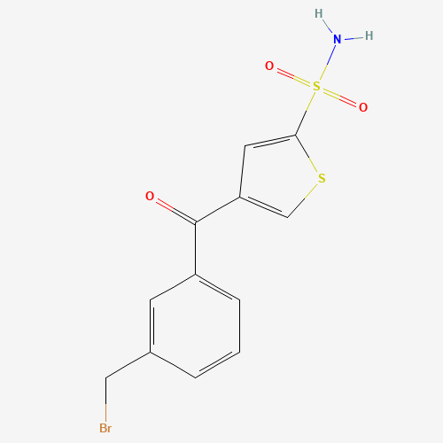 4-[3-(bromomethyl)benzoyl]thiophene-2-sulfonamide (CAS: 118993-73-0) - Related Chemical Product