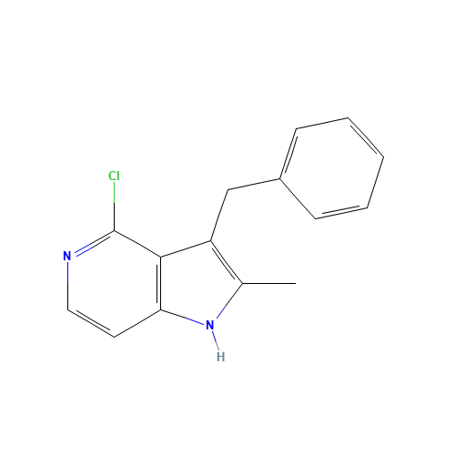 3-benzyl-4-chloro-2-methyl-1H-pyrrolo[3,2-c]pyridine (CAS: 878232-93-0) - Related Chemical Product