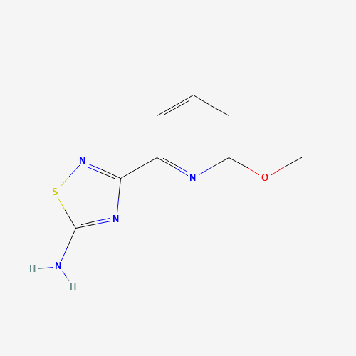 3-(6-methoxypyridin-2-yl)-1,2,4-thiadiazol-5-amine (CAS: 1179362-51-6) - Related Chemical Product