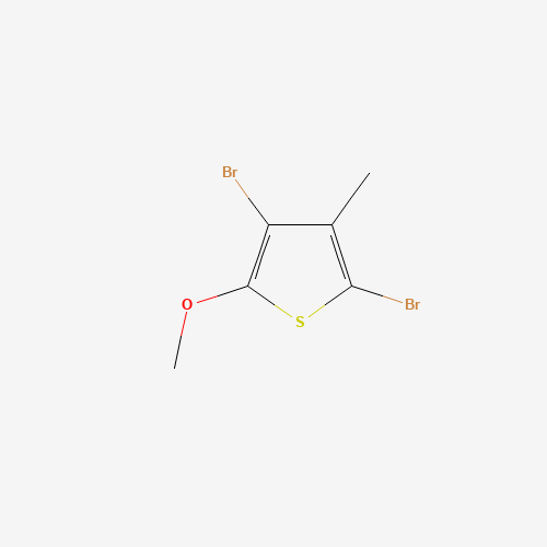 2,4-dibromo-5-methoxy-3-methylthiophene (CAS: 811830-42-9) - Related Chemical Product