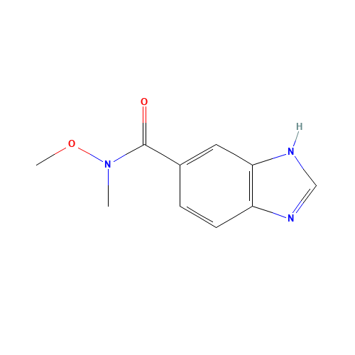 N-methoxy-N-methyl-3H-benzimidazole-5-carboxamide (CAS: 192717-32-1) - Related Chemical Product