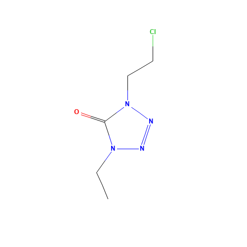 1-(2-chloroethyl)-4-ethyltetrazol-5-one (CAS: 69049-03-2) - Related Chemical Product