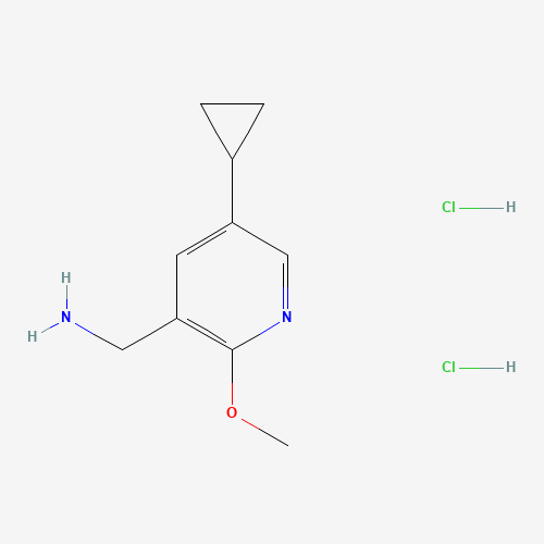 (5-cyclopropyl-2-methoxypyridin-3-yl)methanamine;dihydrochloride (CAS: 888500-00-3) - Related Chemical Product