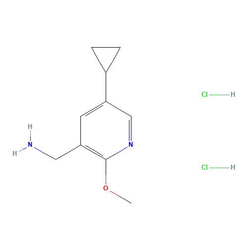 (5-cyclopropyl-2-methoxypyridin-3-yl)methanamine;dihydrochloride (CAS: 888500-00-3) - Related Chemical Product