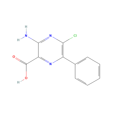 3-amino-5-chloro-6-phenylpyrazine-2-carboxylic acid (CAS: 863909-73-3) - Related Chemical Product