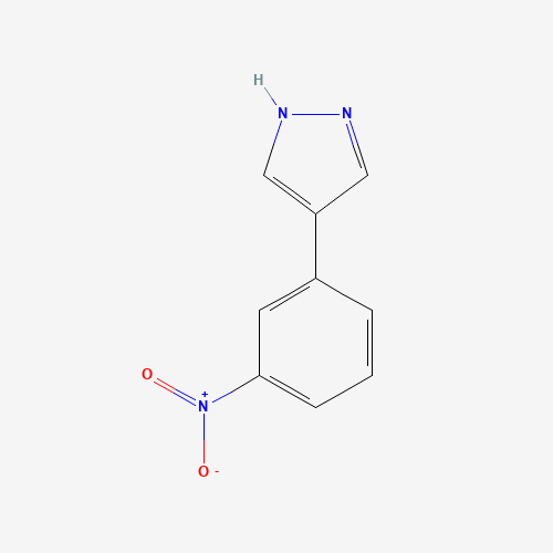 4-(3-nitrophenyl)-1H-pyrazole (CAS: 1190222-97-9) - Related Chemical Product