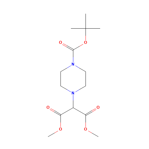 dimethyl 2-[4-[(2-methylpropan-2-yl)oxycarbonyl]piperazin-1-yl]propanedioate (CAS: 554450-77-0) - Related Chemical Product