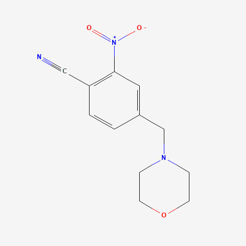 4-(morpholin-4-ylmethyl)-2-nitrobenzonitrile (CAS: 630410-23-0) - Related Chemical Product