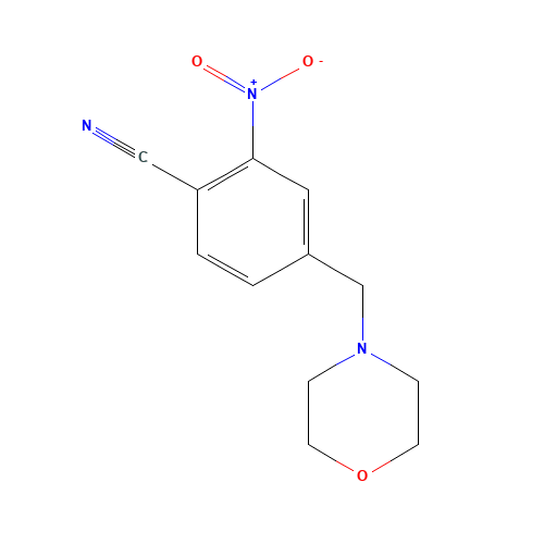 4-(morpholin-4-ylmethyl)-2-nitrobenzonitrile (CAS: 630410-23-0) - Related Chemical Product