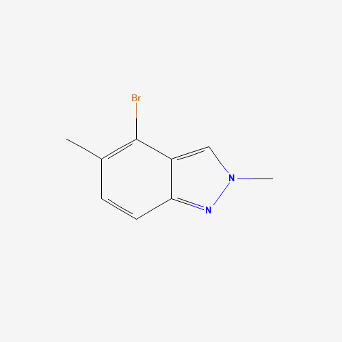4-bromo-2,5-dimethylindazole (CAS: 1159511-86-0) - Chemical Structure and Molecular Formula 