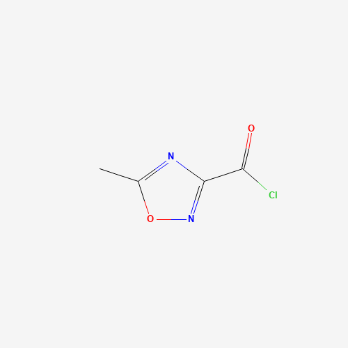 5-methyl-1,2,4-oxadiazole-3-carbonyl chloride (CAS: 155062-48-9) - Related Chemical Product