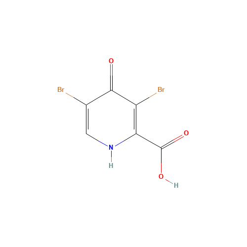 3,5-dibromo-4-oxo-1H-pyridine-2-carboxylic acid (CAS: 858852-20-7) - Related Chemical Product