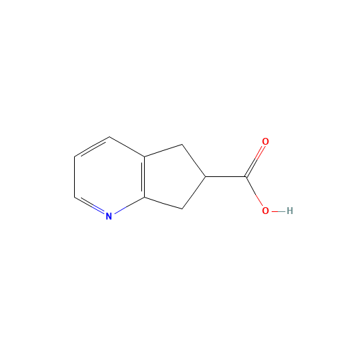 6,7-dihydro-5H-cyclopenta[b]pyridine-6-carboxylic acid (CAS: 591768-76-2) - Related Chemical Product