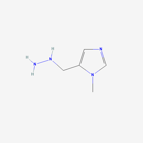 (3-methylimidazol-4-yl)methylhydrazine (CAS: 887592-51-0) - Chemical Structure and Molecular Formula 