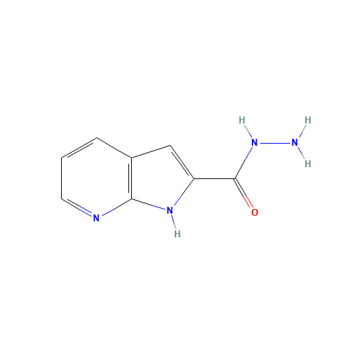 1H-pyrrolo[2,3-b]pyridine-2-carbohydrazide (CAS: 1086392-34-8) - Related Chemical Product